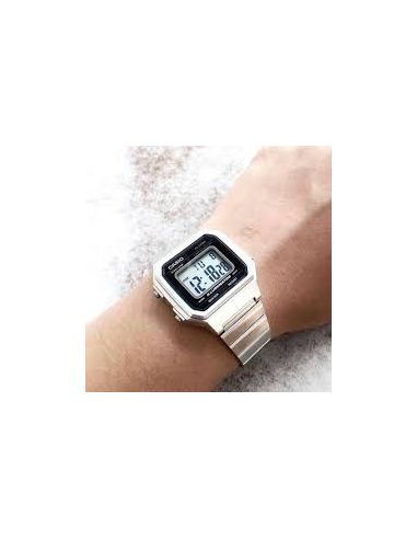 Reloj casio digital plata b-650wd-1a-
