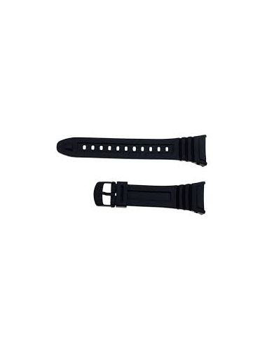 Correa casio goma negra w-96h-1 10076822-