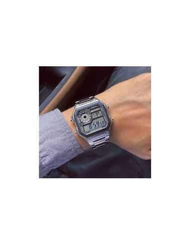 Reloj Casio AE-1200WHD-1ACF Plateado