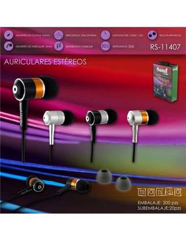 Auricular sami siliconars-11407-