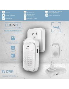 DISPOSITIVO SMART SAMI CONNCET ALTAVOZ BT, CARGADOR, LUZ RS-12603-